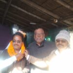 Inq Tmp 32 सुलतानगंज नवनियुक्त JDU प्रखंण्ड अध्यक्ष सदानंद सिंह को विधायक डा.ललित नारायण मंडल सहित NDA कार्यकर्ताओं ने पदभार ग्रहण पर शुभकामनाएं व बधाई दिए ।