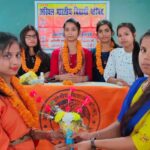 अभाविप के जिला इकाई गठन में जिला छात्रा प्रमुख और नगर छात्रा प्रमुख को मिला कार्यभार