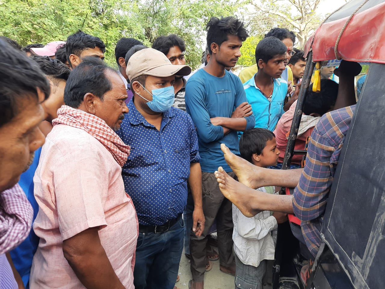 भैंस धोने गये बालक की डुबने से मौत से इलाके में फैली सन्नाटा ।। inquilabindia 1 IMG 20210322 WA0114