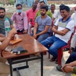 Inq Tmp 37 सुलतानगंज थाना परिसर मे शहर मे जाम की समस्याओं के निदान को लेकर बैठक।। InquilabIndia