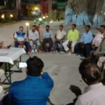 Inq Tmp 33 सुलतानगंज मे सभी राजनैतिक दल के नेताओं के पहल पर सफाई हडताल समाप्त।। inquilabindia
