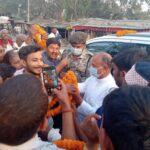 Inq Tmp 34 जदयू कार्यकर्ताओं ने किया राष्ट्रीय अध्यक्ष का सम्मान