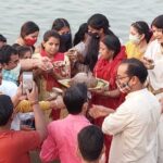 Inq Tmp 34 अजगैवीनाथ गंगा घाटों मे चैत्री छठ पुजा को लेकर उमड़ी भीड़।। INQUILABINDIA
