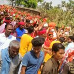 Inq Tmp 35 उदाडिह गांव मे श्री मद भागवत कथा को लेकर कलश शौभा यात्रा निकाला गया। InquilabIndia