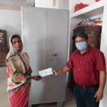 Inq Tmp 30 सड़क दुर्घटना में मृतक के आश्रिता को मिली अनुदान राशि