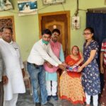 Inq Tmp 33 JDU नेता ने किया नगरह की तृप्ति कुमारी को सम्मानित ।। Inquilabindia