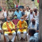 Inq Tmp 37 सिमरा एवं तेतरी के पीड़ितों से जदयू अध्यक्ष व भाजपा के जिलाध्यक्ष के साथ मिले विधायक