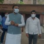 Inq Tmp 37 कोविड 19 को लेकर पंचायती राज्य मंत्री ने सुलतनगंज रेफरल अस्पताल का निरक्षण कर जायजा लिए।।।