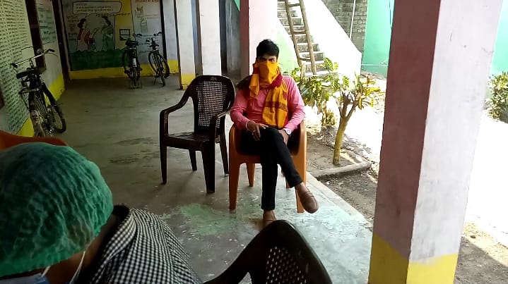 तुलसीपुर में करोना जांच शिविर लगाया गया।। InquilabIndia 1 IMG 20210508 WA0055