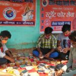 Inq Tmp 33 ABVP के सदस्य ने भोजन वितरण का किया कार्यक्रम ।। InquilabIndia
