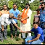 विश्व पर्यावरण दिवस पर खेल संघ के द्वारा पौधरोपण किया गया ।। InquilabIndia