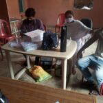 Inq Tmp 36 नगर व्यवसायिक प्रकोष्ठ नगर अध्यक्ष रमण झा ने वैक्सीन जागरूकता अभीयान।।।