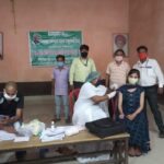 Inq Tmp 37 नगर परिषद के कार्यपालक पदाधिकारी के निर्देश पर तीन वार्ड के 200 ग्रामीणों को दिए वैकसीन।।।