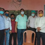 Inq Tmp 34 JDU MLA ने जल जमाअ व कोविड को लेकर स्थल निरक्षण।।।