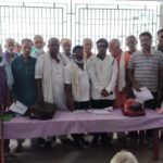 संपूर्ण क्रांति मंच के आंदोलनकारियों ने तेतरी दुर्गा स्थान में मनाया काला दिवस