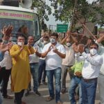 Inq Tmp 33 सुलतानगंज मे जदयु कार्यकर्ताओं ने कोरोना जागरूक रथ का भव्य स्वागत करते हुए लोगों को किए जागरूक।।