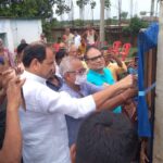 Inq Tmp 34 खैरपुर गांव में डॉक्टर भीमराव अंबेडकर के नाम से चौक का उद्घाटन किया गया ।। InquilabIndia