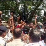 Inq Tmp 34 खगड़िया सांसद के निरिक्षण कार्य पर नारेबाजी के साथ रोक ।।