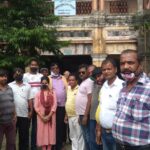 Inq Tmp 33 विधायक डॉ.प्रो.ललित नारायण मंडल ने विघालय के जिर्णोद्धार को लेकर किए निरक्षण।।