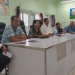 Inq Tmp 34 सुलतानगंज प्रखंड मुख्यालय सभागार मे अनुश्रवण समिति कि सामुहिक बैठक मे बाढ से संम्बन्धित हुई चर्चाएं।।।