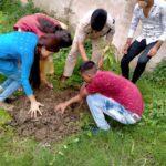 Inq Tmp 34 मिशन संजीवनी के तहत एसपी एवं एसडीपीओ आवास सहित विभिन्न स्थानों पर अभाविप ने किया पौधारोपण