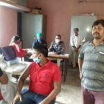 Inq Tmp 32 जदयू नगर व्यवसायिक प्रकोष्ठ के नगर अध्यक्ष रमण झा के नेतृत्व मे वैकसीनेशन जागरूकता अभीयान।।।