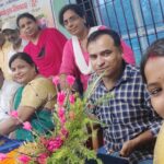 सुलतानगंज बाल विकास परियोजना के डाटा ओपरेटर का विदाई समारोह।।।