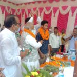 Inq Tmp 37 सुलतानगंज मे मंत्री श्रवण कुमार का NDA कार्यकर्ताओं ने किए भव्य स्वागत।।।