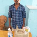 Inq Tmp 33 सुलतानगंज पुलिस ने छः लीटर देशी शराब के साथ एक युवक को गिरफ्तार किए।