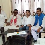 भाजपा के कार्यकर्त्ता को सम्मानित किया गया।।