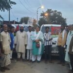 समाजवादी पार्टी की पूर्व सदस्य महिला आयोग की राज मंत्री डॉक्टर बेनजीर उमर ने किया धौराहरा कस्बे का दौरा ।
