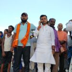 Inq Tmp 33 भाजपा ज़िला अध्यक्ष ने काफी तेजी गति से कटाव हो रहा है कार्यस्थल का मुआयना किया ।। InwuilabIndia