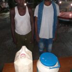 Inq Tmp 38 सुल्तानगंज पुलिस ने मिरहट्टी बिरबन्ना गाँव से 10 लीटर के साथ दो युवक को किया गिरफ्तार।