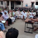 Inq Tmp 33 सुलतानगंज थाना परिसर मे चेहल्लूम को लेकर थानाध्यक्ष ने किए शांति समिति कि बैठक।।