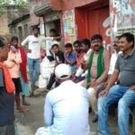 राजद कार्यकर्ताओं ने बाढ पिडितो को मुआवजा दिलाने को लेकर गनगनियां पंचायत मे किए बैठक।।
