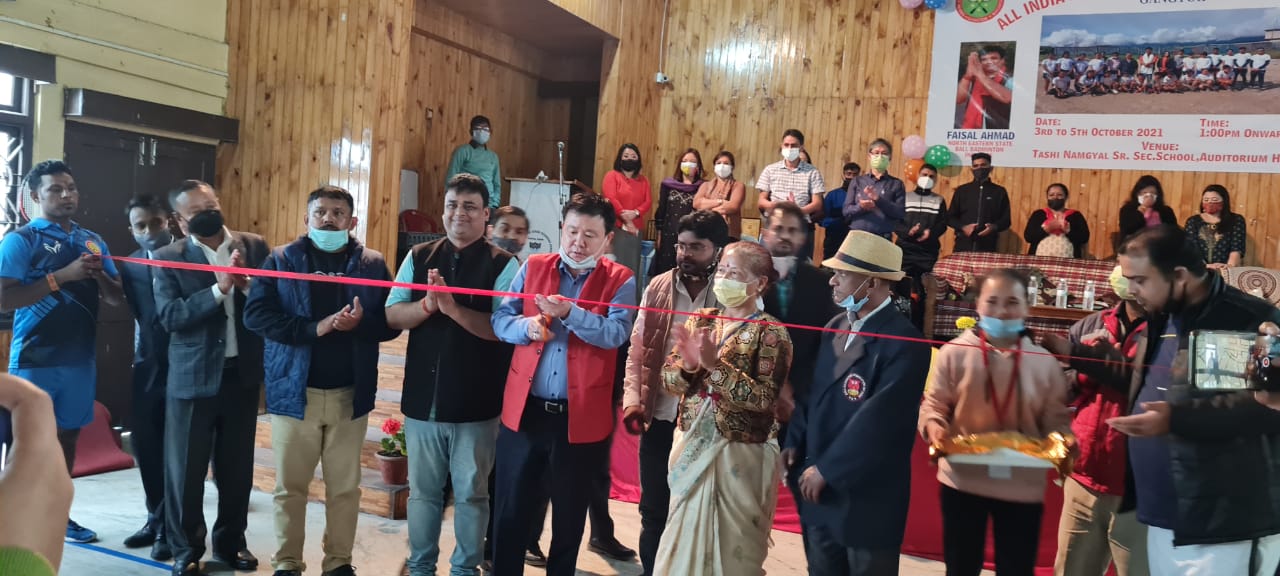 ऑल इंडिया बॉल बैडमिंटन प्रतियोगिता गंगटोक में शुरू, बिहार का पुरूष व महिला में विजय अभियान प्रारंभ ।। Inquilabindia 2 IMG 20211003 WA0025