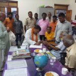 Inq Tmp 31 बांका सांसद गिरधारी. यादव ने ए.के।गोपाल कॉलेज का किए निरक्षण।। Inquilabindia