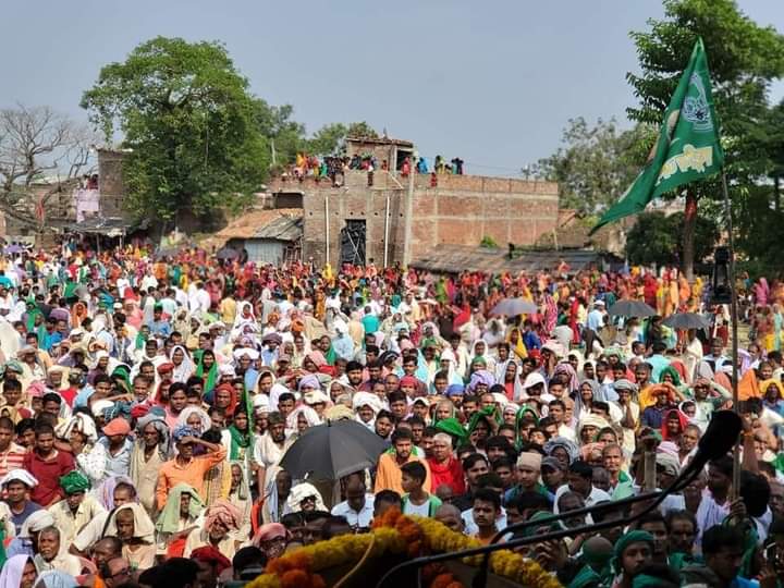 तारापुर उपचुनाव पर ईदगाह मैदान मे पहली बार लालू यादव गरजे,कहा चोर दरवाजे से बने मुख्यमंत्री नीतीश कुमार।। 2 IMG 20211027 WA0036