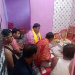 सुलतानगंज में हर्षोल्लास के साथ भैया दूज एंव चित्रगुप्त पुजा मनाए गए।।