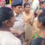 Inq Tmp 37 सुलतानगंज आजगैविनाथ गंगा घाट मे पुलिस ने चेन छिनतई मामले मे छः महिला को किए गिरफ्तार।।