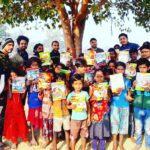ABVP के द्वारा घोषपुर महादलित टोला में 50 से अधिक बच्चों के बीच पाठ्य सामग्री का वितरण किया गया।