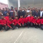 नवगछिया,सिवान,दरभंगा,बेगूसराय,पूर्वी चम्पारण,पुलिसएकेडमी,पटना,वैशाली राज्य सीनियर बॉल बैडमिंटन के क्वार्टर फाइनल में