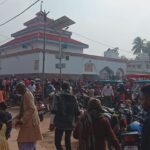 नव वर्ष को लेकर अजगैबीनाथ धाम मे भक्तों की भीड उमडी।।