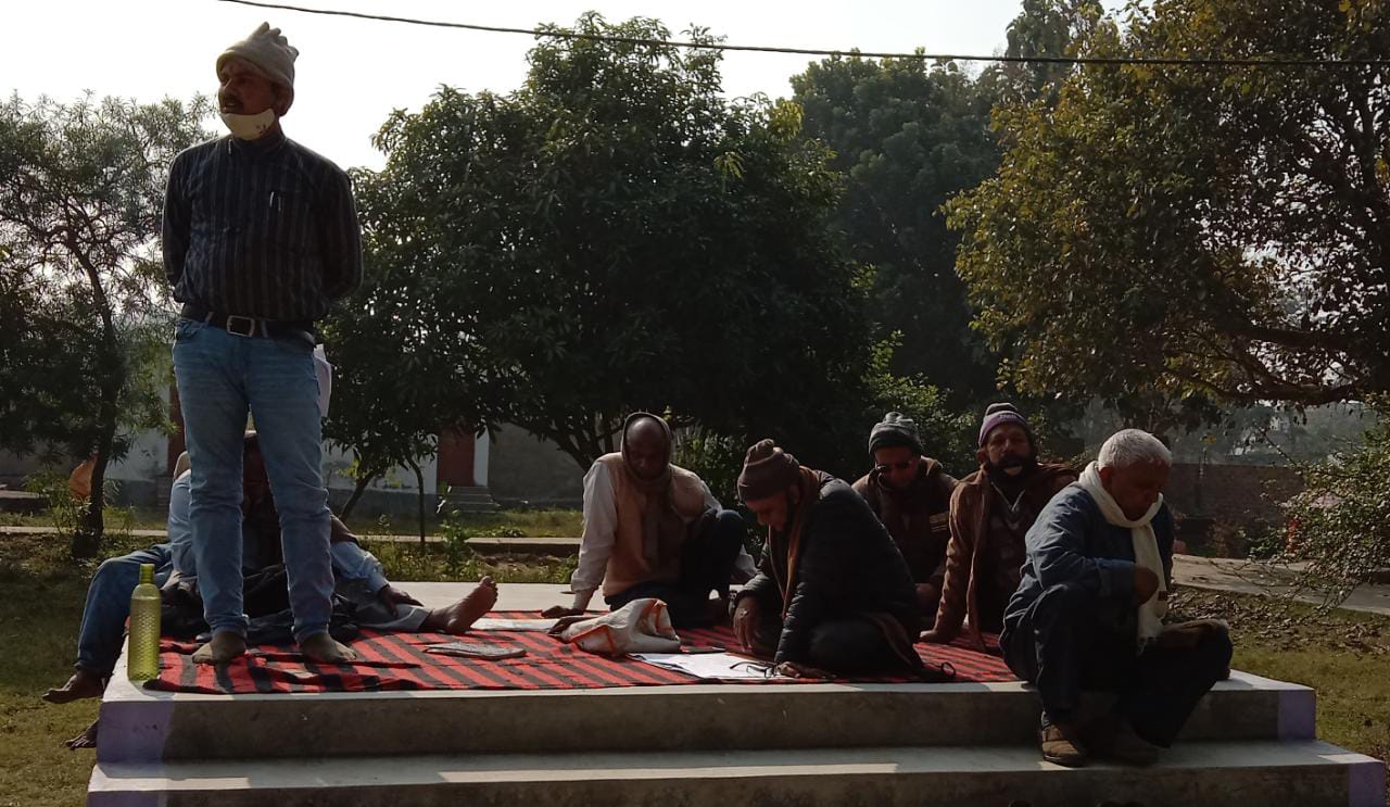 विभिन्न मांगों को लेकर के.एम.डी काॅलेज के कर्मियों ने किया एक दिवसीय धरना प्रदर्शन 2 IMG 20220107 WA0013