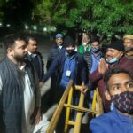 नाथनगर पुजा समिति के अध्यक्ष पप्पु यादव ने अपने कार्यकर्ताओं के साथ प्रतिपक्ष नेता तेजस्वी यादव से मुलाकात कर वैवाहिक जीवन कि शुभकामनाएं दिए।।