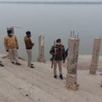ओमीक्रोन एंव बढते करोना महामारी को लेकर मकर संक्रांति के दिन अजगैबीनाथ उत्तरवाहिनी गंगा घाटो मे शिव भक्तों भीड नहीं पहुंची।।