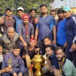 भरतखण्ड और नयागांव के बीच रोमांचक मुकाबले में नयागांव क्रिकेट टीम विजेता