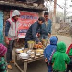 अभाविप के द्वारा भोजन का सदुपयोग करने की पहल निरंतर किया जा रहा है।।
