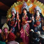 मां कौशल्या की प्रतिमा को श्रद्धालु ने किया विसर्जन||