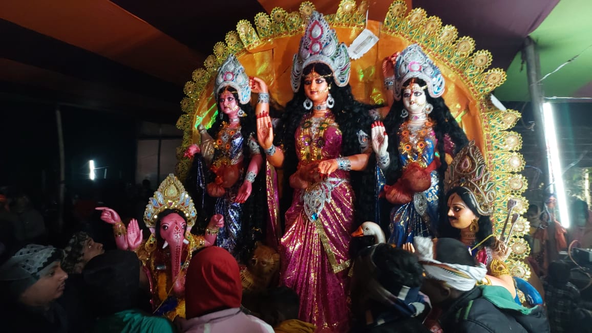 मां कौशल्या की प्रतिमा को श्रद्धालु ने किया विसर्जन|| 1 IMG 20220121 WA0007